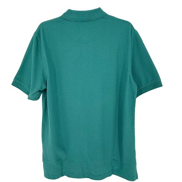 Land's End Men's Short Sleeve Cotton Supima Polo Shirt - Picture 2 of 5